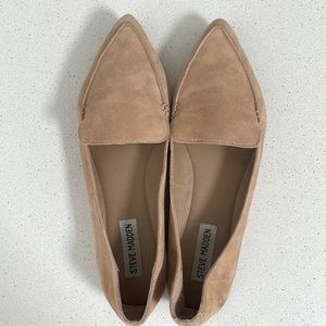 Steve Madden loafers, camel color, size 8.5M